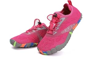 DimaiGlobal Calzado Descalzos Niñas Niños Zapatillas de Trail Running Barefoot Secado Rápido Zapatos de Agua Transpirable Antideslizante para Playa
