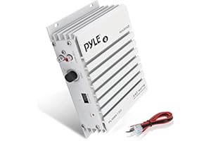 Pyle PLMRA120 - Amplificatore a 2 canali, impermeabile, da 240 W, colore: Argento