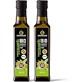 Kräuterland Bio Hanföl - Hanfsamenöl 500ml (2x250ml) 100% rein kaltgepresst - hoher Anteil an Omega 3-6-9 Fettsäuren - vegan