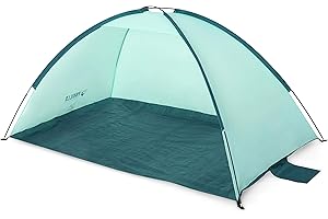 Bestway Tente de Plage - Pavillo - 2 Personnes - Protection Solaire UV80 - avec Piquets de Tente - Sacs de Sable pour la Stabilité - 200 x 120 x 95 CM
