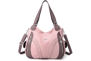 Angel Kiss Women's Handbag with Crossbody Strap Tote-Hobo, 13.84.711.8 inches