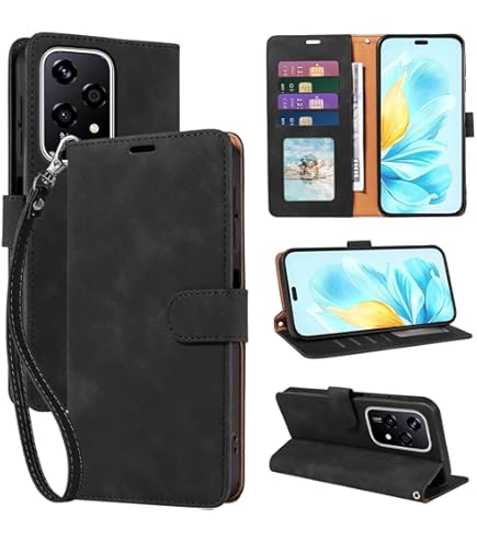 Asuwish Compatible With Honor 200 Lite 5G Wallet Case