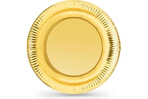 Algon | Set med 60 engångstallrikar - Engångstallrikar storlek 18 cm Robusta och miljövänliga, perfekta för fester, evenemang