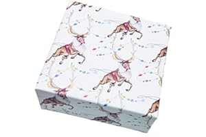 arkamii papel de regalo tamaño 86 x 64 cm diseño navideño 3 hojas tamaño grande navida riñón (NC5)