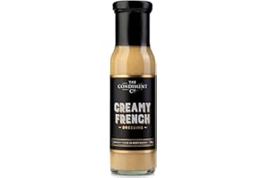 The Condiment Company Creamy French Dressing 240g - Perfect Salad Cream for Salad Bowls, Pasta Salads, Mixed & Greek Salads, Dip, Condiment