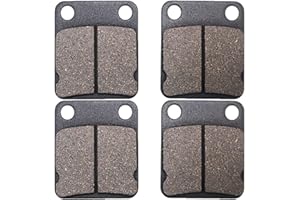 Cyleto Front Brake Pads for YAMAHA YFM 350 YFM350 Grizzly 350 Auto 2007 2008 2009 2010 2011 2012 2013