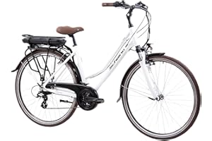 F.lli Schiano E-Ride, Bicicleta Electrica de Trekking, 28", Batería 36V 10.4Ah Extraíble, Motor 250W 40Nm, Bici Electrica Urbana, Unisex Adulto