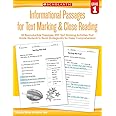 Informational Passages for Text Marking & Close Reading: Grade 1: 20 Reproducible Passages with Text-Marking Activities That Guide Students to Read Strategically for Deep Comprehension