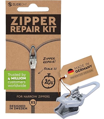 Curseur Fermeture Eclair, 12 Pièces Reparation Fermeture Eclair Kit De Reparation De Fermeture A Glissiere Amovible 3 Tailles Petitmoyengrand Pour Vetements Bagages 92248251