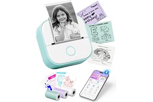 Miniskrivare - Sticker Printer T02 Bärbar Termisk Skrivare Inkless Sticker Maker Machine Pocket Bluetooth-Skrivare Telefonskr