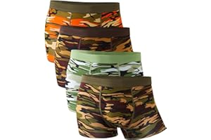 YOULEHE Boxershorts Herren Multipack Männer Unterwäsche Bambusfaser Unterhosen Men Retroshorts Boxer
