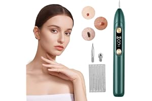 Ta bort födelsemärken – födelsevapen professionell skönhetspenna med 9 styrkenivåer för ansikte och kropp, tar bort vårtor, levermärken, vårtborttagning med USB-laddningsbar