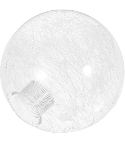 Clear Glass Lamp Shades Replacement - Cylinder Light Covers For Ceiling Fans & Pendant Lights