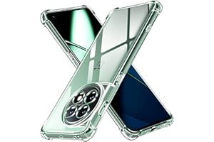 ‎IVOLER ivoler Etui na OnePlus 11 5G, Przezroczysta ochrona przed wstrząsami z poduszką narożną zderzak, miękki silikonowy TPU Cienki pokrowiec odporny na wstrząsy