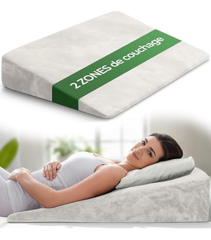 Rehausse Jambes Literie Westelynck 140 Cm – Mousse Ferme 25 Kg/m³, Sur Mesure, Housse Lavable, Confort Sommeil