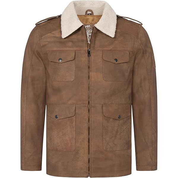 Veste Aviateur Indiana Jones En Cuir Véritable Style Harrison Ford  Marron Vintage