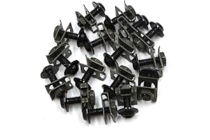 A ABSOPRO M6 Sportbike Carénage Boulons Trousse Fixation Clips Vis (Ensemble de 16)