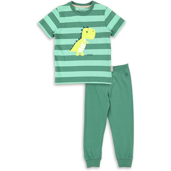 Sigikid Mädchen Pyjama Mini - Bio-Baumwolle Nachtwäsche Set