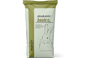 deukanin Basis 25 kg m. Cocc. | Kaninchenfutter | Ausgewogenes Basisfutter | schützt vor Darmparasiten | Alleinfuttermittel für Kaninchen