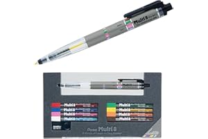 ‎PENTEL Pentel Pencil Lead Holder and Lead Set, Multi 8 Set (PH802ST) by Pentel