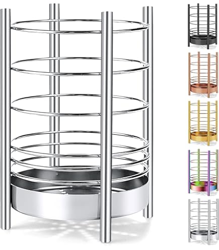 Portautensili Da Cucina In Plastica - Scolaposate Con Fori Di Drenaggio - Foto 9