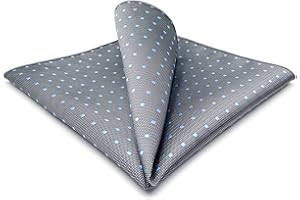 S&W SHLAX&WING Carré De Poche À Pois Moderne 32cm Accessoire Chic Costume Mariage Soirée Événement