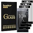 iVoler [3 Pack] Pellicola Vetro Temperato per Sony Xperia XZ Premium, [Copertura Completa] Pellicola Protettiva Protezione pe