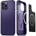 Spigen Mag Armor (MagFit) compatible with Magsafe designed for iPhone 14 Pro case cover (2022) - Deep Purple