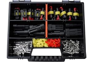 CABLE SOLUTION AMP Superseal 2-polig und 3-polig 0,75mm²-1,50mm² Sortimentskasten Stecker Steckverbinder Elektrik KFZ Motorrad LKW QUAD