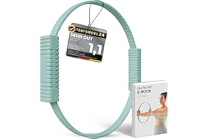 ‎NEOLYMP NEOLYMP Pilates Ring – Effektiver Fitnessring für Core-Training, Arme, Beine & Beckenboden – Pilatesring mit rutschfesten Softgrip-Silikon-Griffen für sicheren Halt – Pilates Zubehör