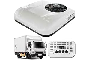 12V RV takluftkonditionering, uppvärmning och kylning, ultratyst 12 volt DC AC-enhet, snabb kylning och enkel installation Wh