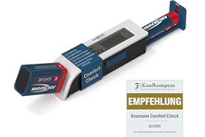 ANSMANN Batterietester für Akkus & Batterien AAA, AA, C, D, 9V, Li-Ion, Knopfzellen uvm. Batterieprüfer, schnelle & einfache Anzeige des Ladestatus, kompakt und zuverlässig für Zuhause & unterwegs