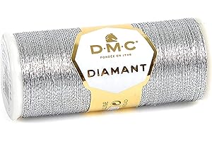 DMC - Diamant Metalizado mono hebra | Punto de cruz - Bordados tradicionales | 35 m - 14 colores