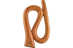 Sonic Energy S-Form Didgeridoo – Reise Instrument in S-Form – Stimmung D – Mahagoniholz, Natur (DDPROFSD)