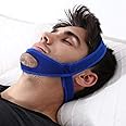 Alucyy Lightweight Breathable Anti Snoring Device, Snoring Solution, for Snoring Chin Dislocation(blue)