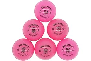 Mozi Sports Balles de Cricket à Vent – Balle d'entraînement Souple pour intérieur et extérieur pour entraînement d'entraînement