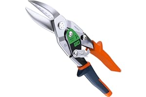 Presch Tijeras Cortachapas Corte Derecha - Tijeras Corte Chapa para Metal con Multiplicación de Palanca