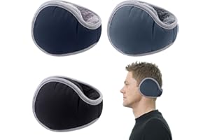 Haishell 3 Pcs Waterproof Ear Muffs Foldable Winter Ear Covers for Men Women Soft Earmuffs for Outdoor Sports