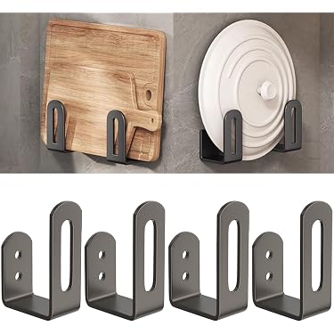 Lot de 2 supports à ventouse pour planche à découper - Pour cuisine