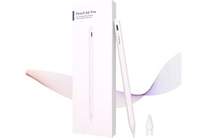 Penoval Lápiz óptico para iPad Pencil Active lápices ópticos Pluma de Dibujo de rechazo de Palma, inclinación Sensibilidad Bolígrafo de Modo de Espera prolongado, Compatible con iPad
