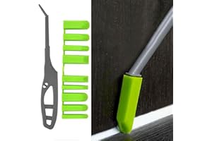 WOLAIYE Silicone Seam Tools, Sealant Caulking Tool Kit, Caulk Applicator Finishing Smoothing Set with 9 Narrow Tips for Small Tighter Spaces