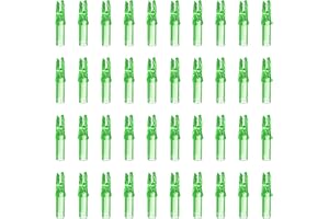 PATIKIL Bågskytte pilspetsar 6,2 mm 0,244 tum, 40-pack insats pil spets ersättning för skytte