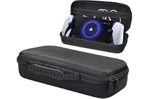Palmcee Travel Carrying Case for PS5 Portal, Portable EVA Hard Storage Bag Lightweight Shockproof Handheld Game Console, Protective Case Protective Hard Shell Case for PS5 Portal Accessories
