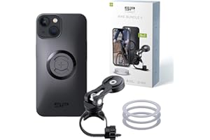 SP CONNECT Bike Bundle II | SPC+ | kompatibel mit iPhone 14/13 | Handyhalter für Fahrradlenker | Mountainbike Rennrad Handy Halterung