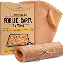 CARTA DA FORNO non sbiancata croissant torta cucina casa strumento
