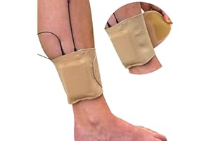 URSA STRAPS Cinturini URSA Cinturini alla Caviglia URSA: Cinturini per trasmettitori a Basso Profilo, Morbidi, Elastici e Traspiranti per Suoni di Posizione, teatro, riprese di Matrimoni e Altro (Beige, Cavigl