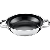 Silit Durado Servier-/ Bratpfanne 24 cm Induktion, Edelstahl beschichtet, hoher Rand, Keramikbeschichtung, backofenfest