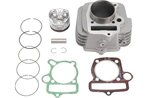 WOOSTAR 56mm Big Bore Cilindro con Kit Pistón con Juntas Reemplazo para YinXiang 140cc Motor YX140 1P56FMJ Refrigerado por Aire Motor Dirt Pit Bike