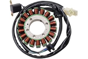 WOOSTAR 18 Bobinas Estator Magneto Reemplazo para XV125 250 Virago 125 250 Cruiser Pocket Bike 1990-2002 Motor