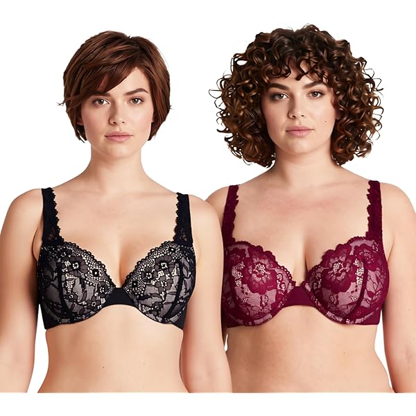 Gusto Dames Lingerie Voorgevormde foam cup push-up beugel BH-(115-071
